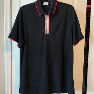 Burberry Men’s Black Polo Shirt